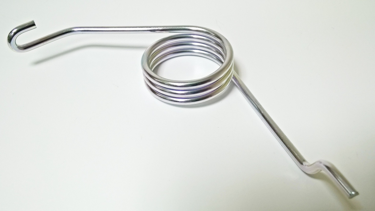 pružina páky ruční brzdy - pravá  SUP