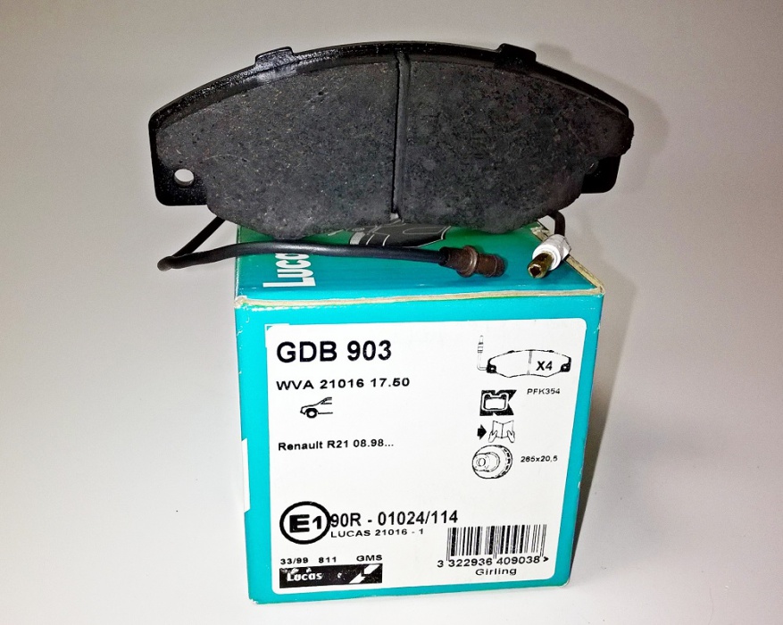 segmenty třecí - Renault