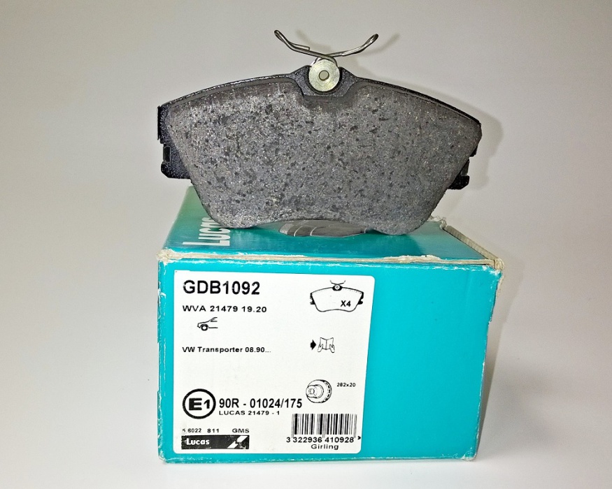 segmenty třecí - VW