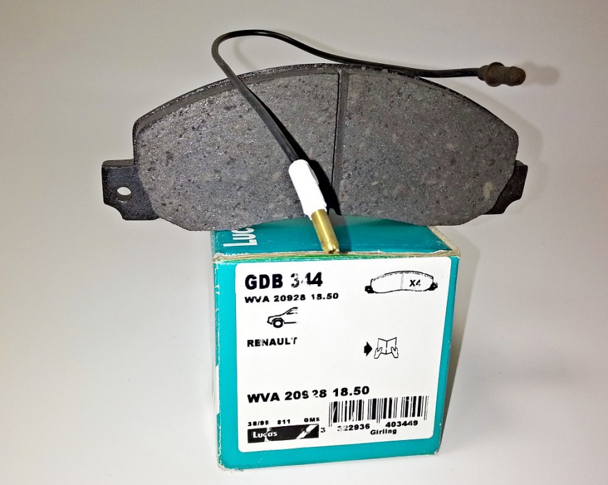 segmenty třecí - Renault