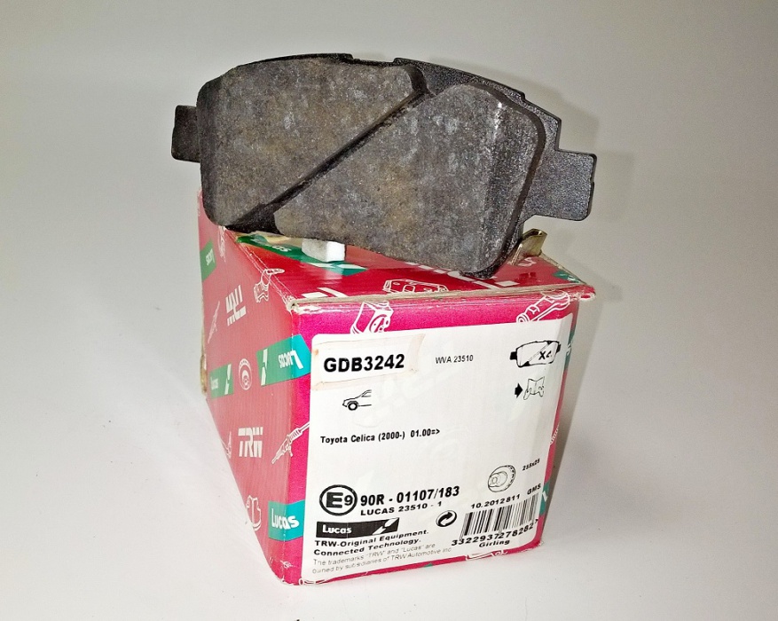 segmenty třecí - Toyota