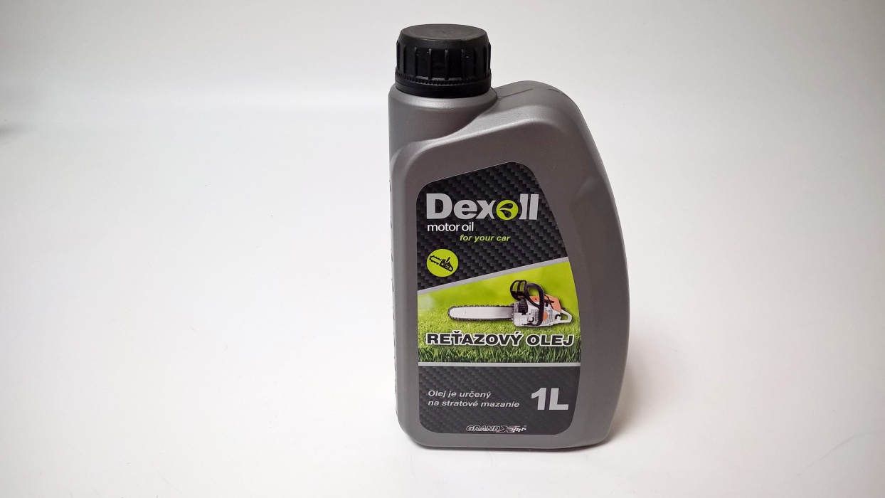 olej pro ztrátové mazání řetězu pily - 1L