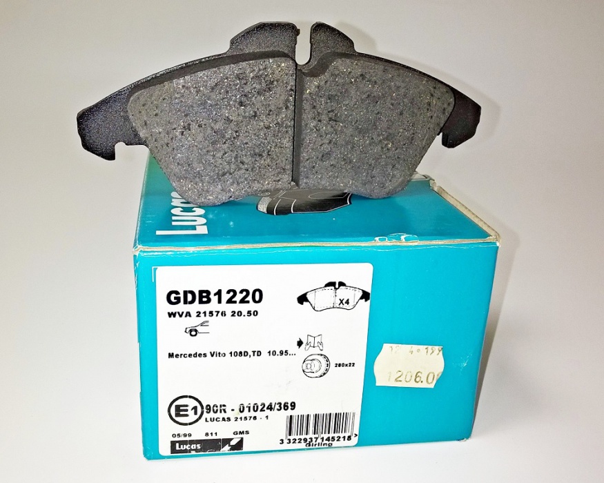 segmenty třecí - Mercedes