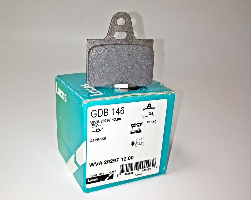 segmenty třecí - Citroen