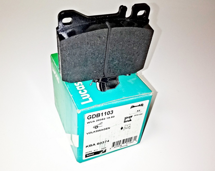 segmenty třecí - VW