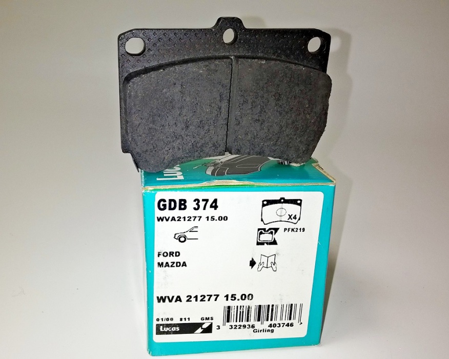 segmenty třecí - Mazda , Mercury