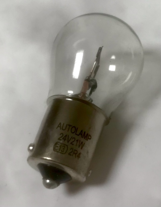 žárovka  24V   H1  70W  P14,5s