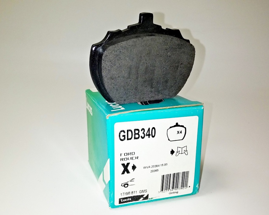 segmenty třecí - Ford , Rover , LDV