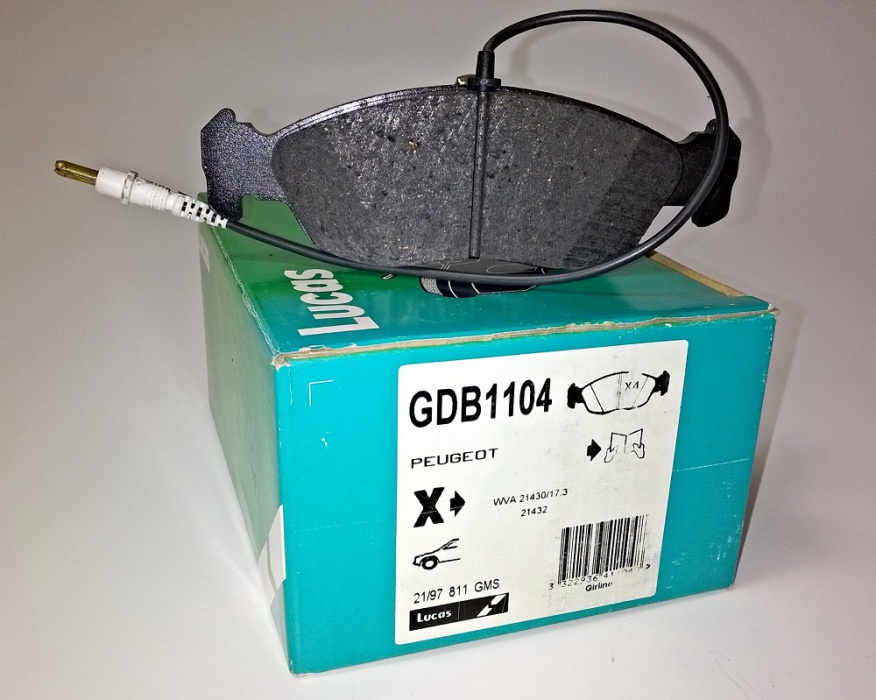 segmenty třecí - Peugeot