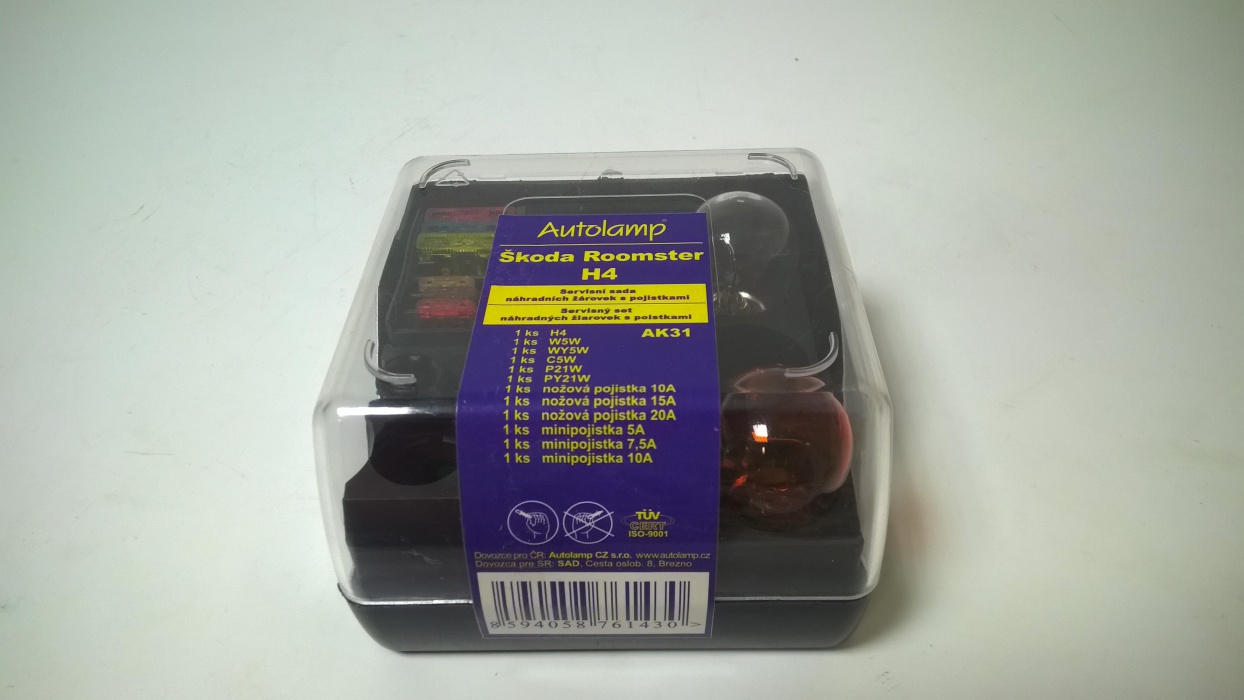 sada náhr. žárovek  ROOMSTER - H4