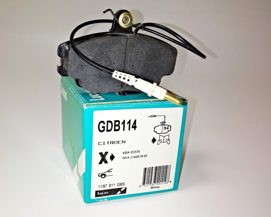 segmenty třecí - Citroen