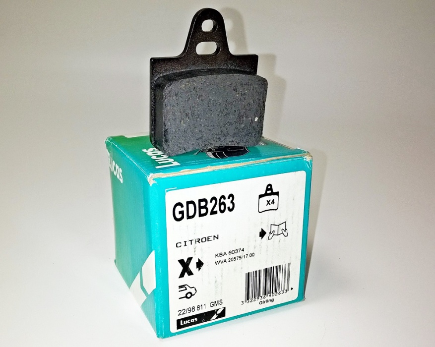 segmenty třecí - Citroen