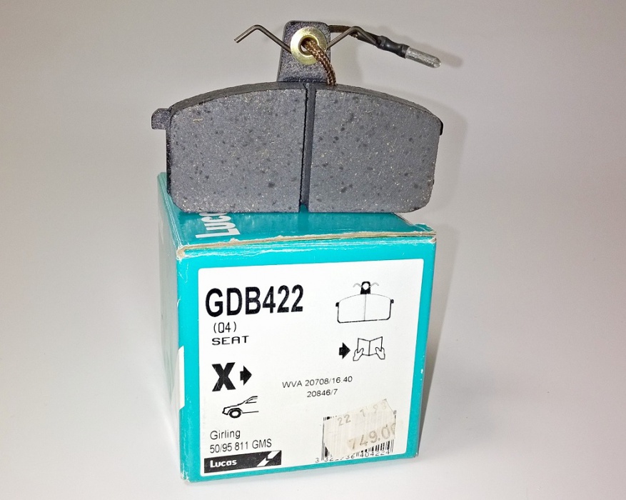 segmenty třecí - Seat , Lancia