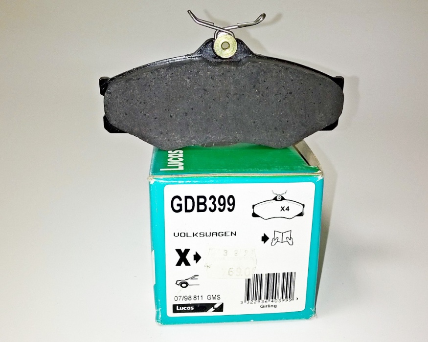 segmenty třecí - VW