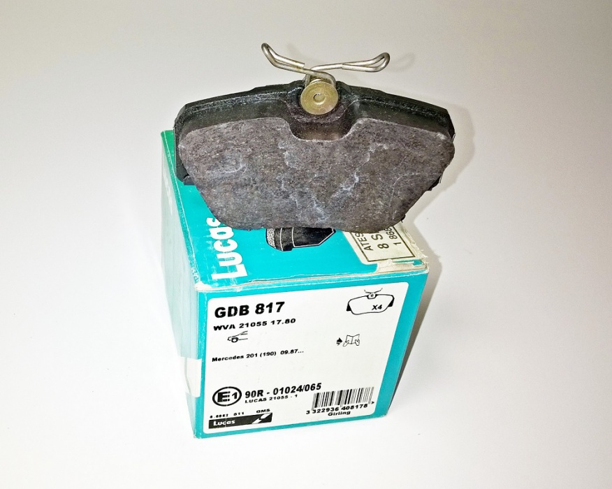 segmenty třecí - Mercedes - Benz