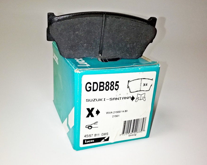 segmenty třecí - Suzuki , Chevrolet