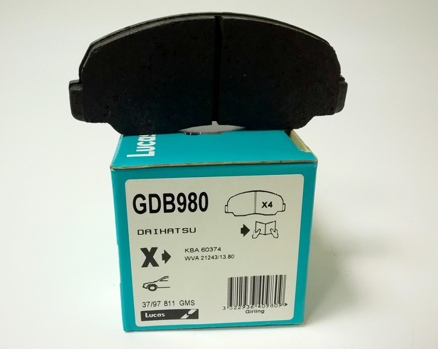 segmenty třecí - Mazda , Daihatsu