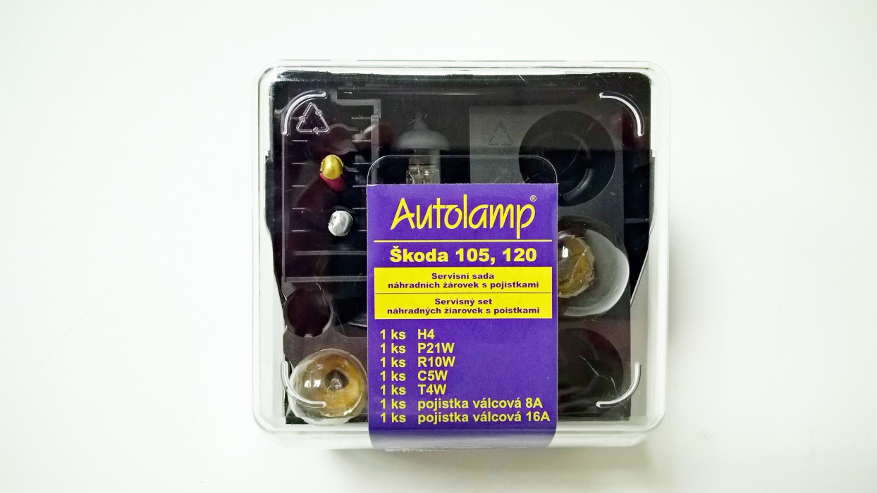 sada náhr. žárovek  Š105 - 130 H4