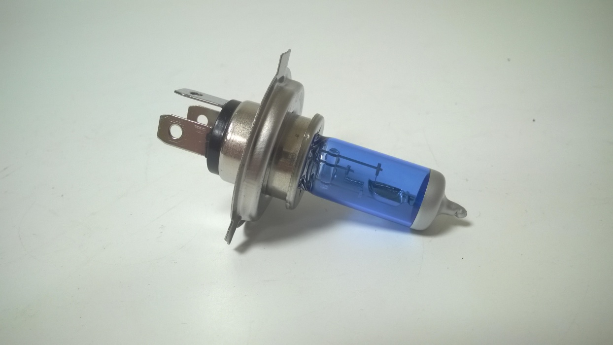 žárovka  12V   H4  60/55 W  P43t - BLUE