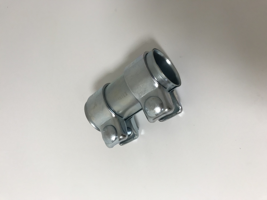 spona dvojitá na tlumič - D38mm FAB/ROOM/CI