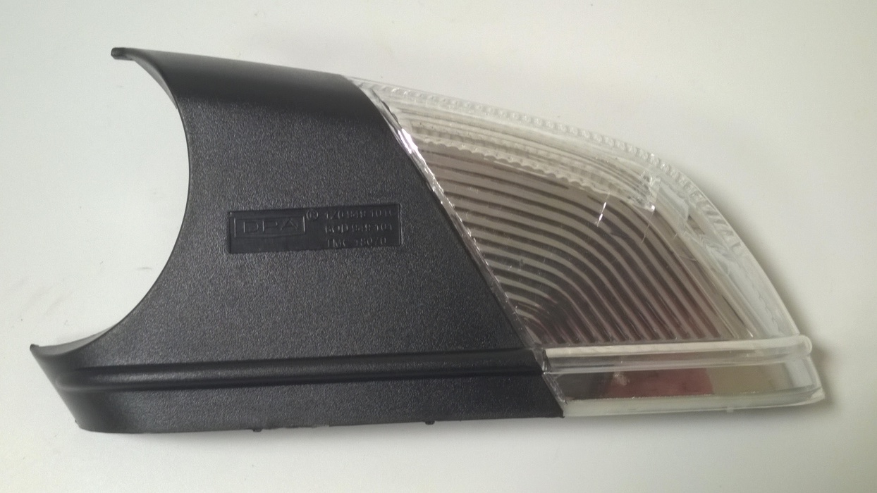 ukazatel do zrcátka levý bez osvětlení OCT2 - dovoz