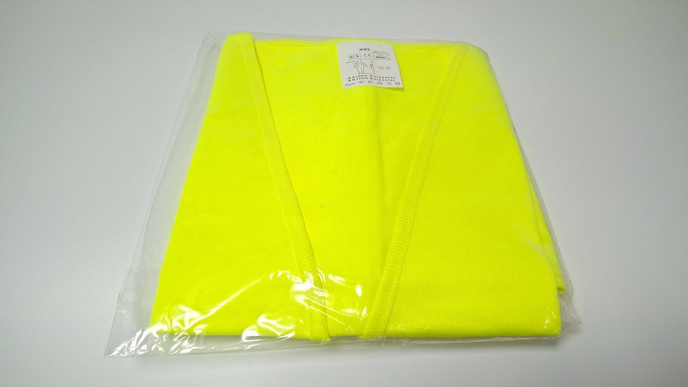 vesta reflexní - zelenožlutá