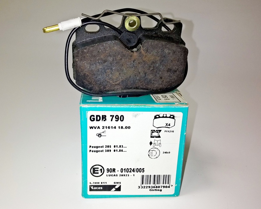 segmenty třecí - Citroen