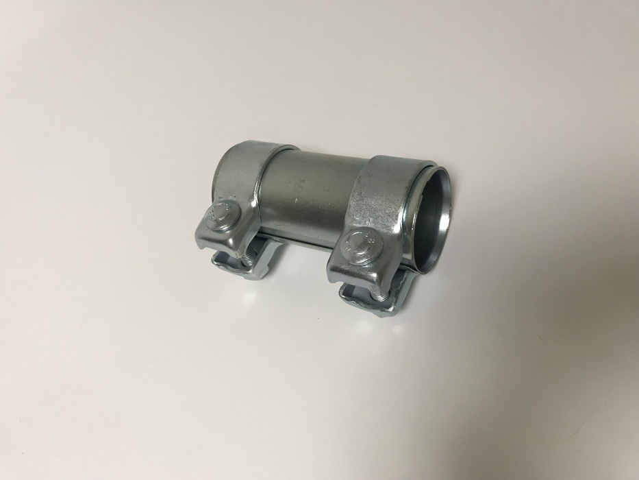 spona výfuku dvojitá - D50mm