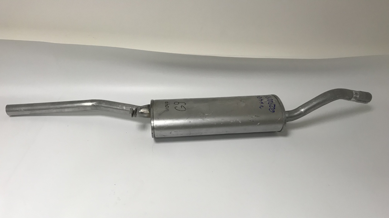 díl výfuku zadní úplný - pohliník. FAV - WALKER