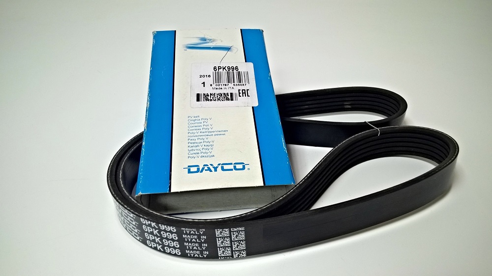 řemen klínový vícedrážkový FABIA 1,4 - klima.