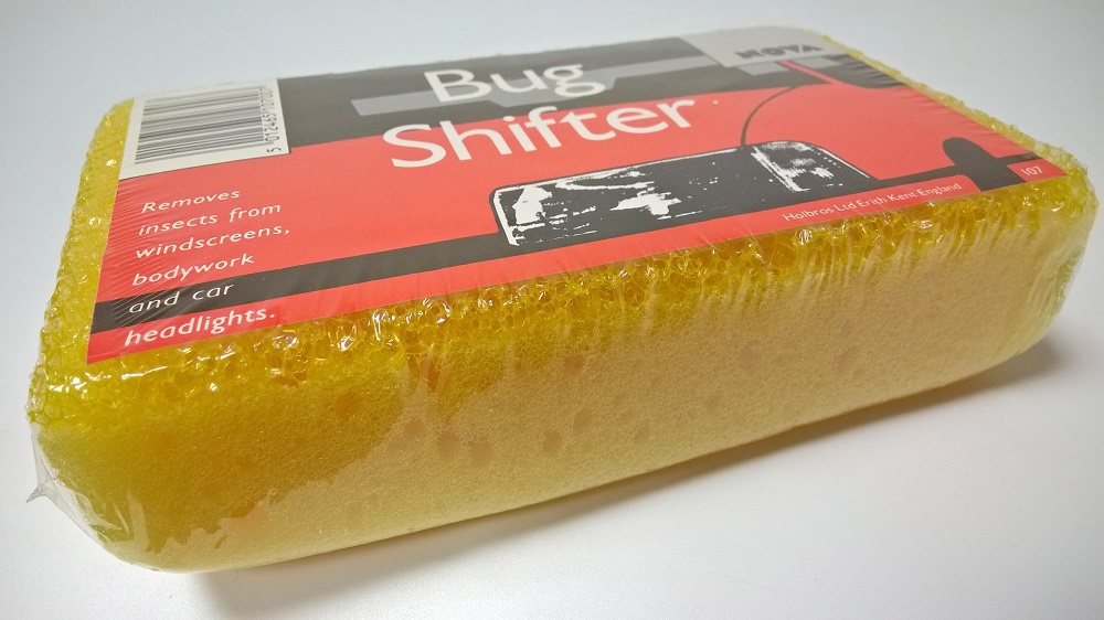 Bugshifter s drsným povrchem - houba mycí