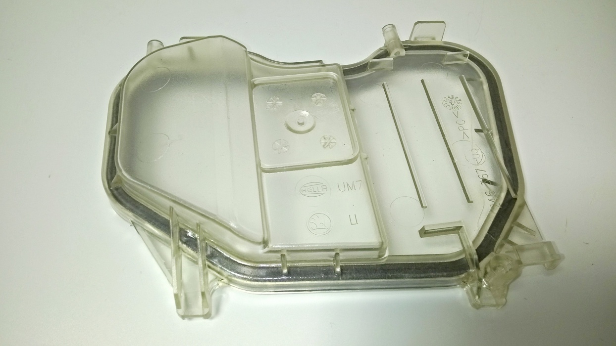 krytka žárovek př. světlometu FAB - levá