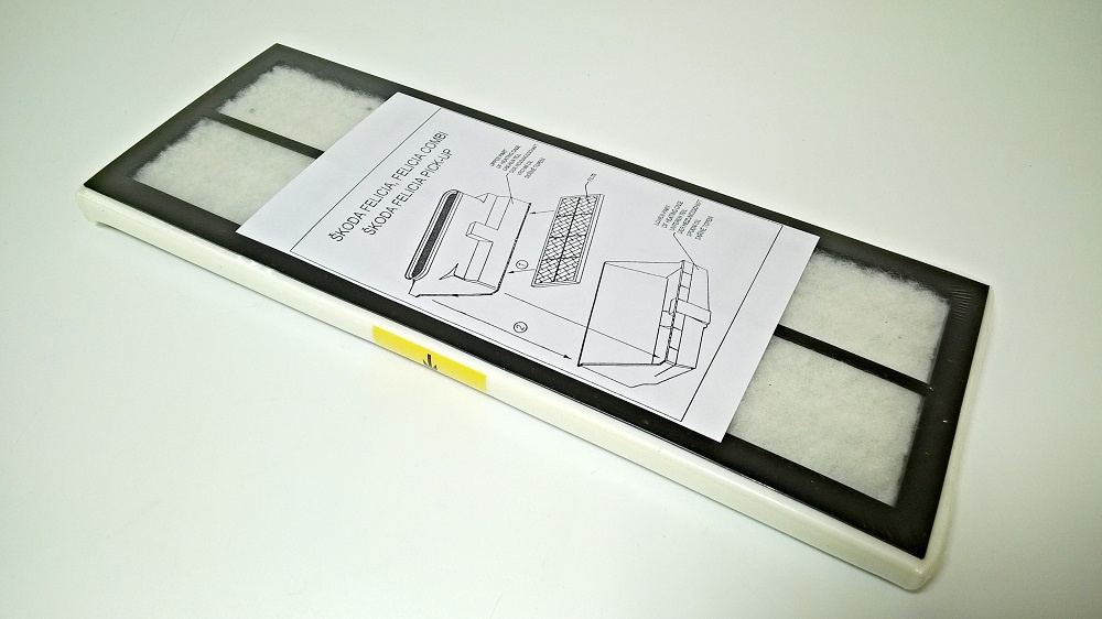 filtr uhlíkový a pylový FAV. FEL.spodní