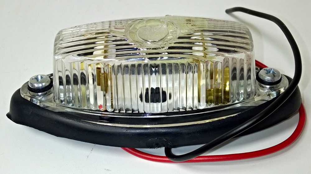 poziční svítilna bílá