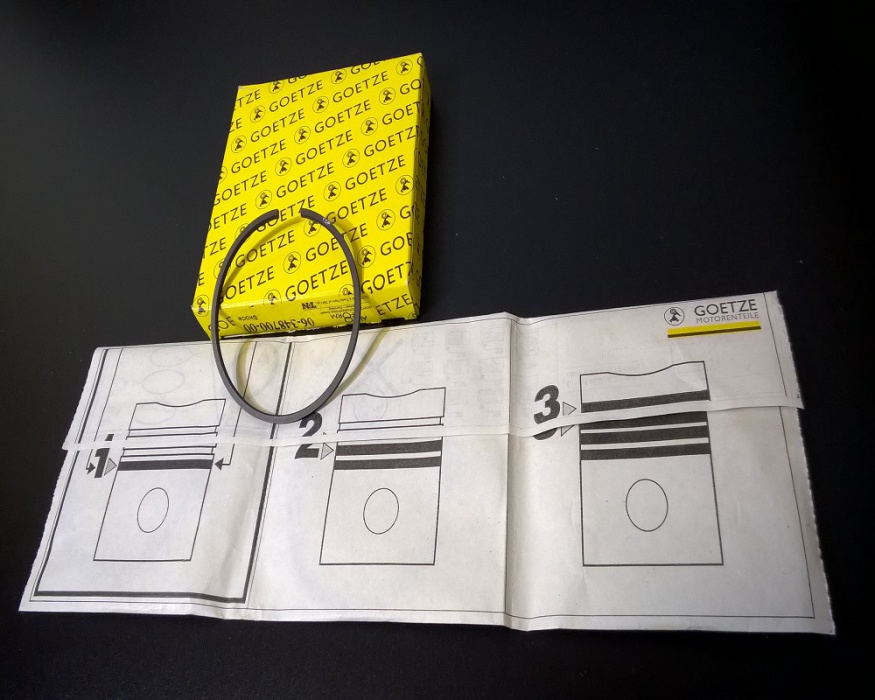 píst.kroužek(sada na 1válec)Š 105 D.68