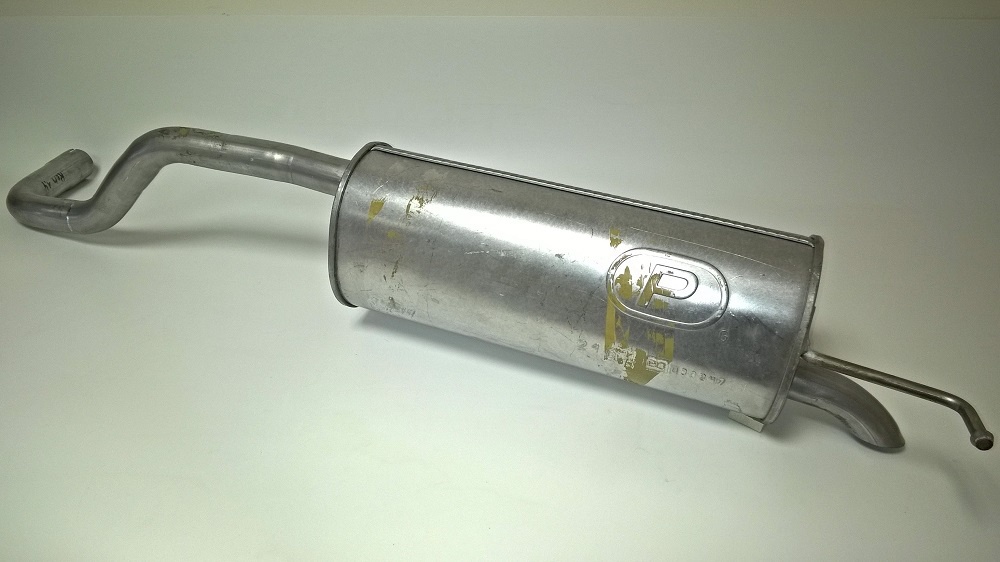 díl výfuku zadní  ROOM 1,4 -TYLL