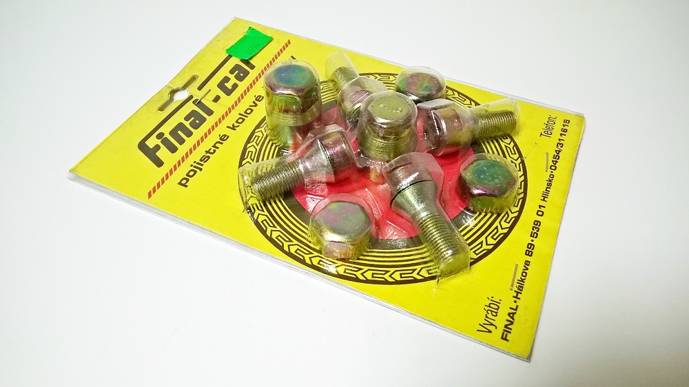 šrouby kolové pojistné  FAV st.typ (plech. disk)