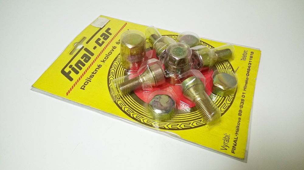 šrouby kolové pojistné  FAV st.typ (litý disk)