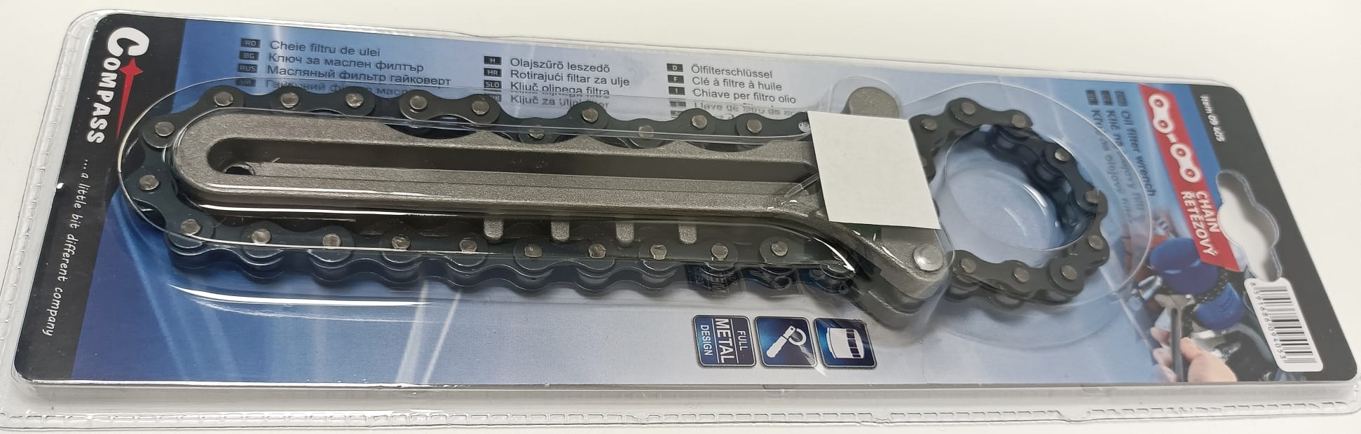 klíč na olejový filtr řetěz