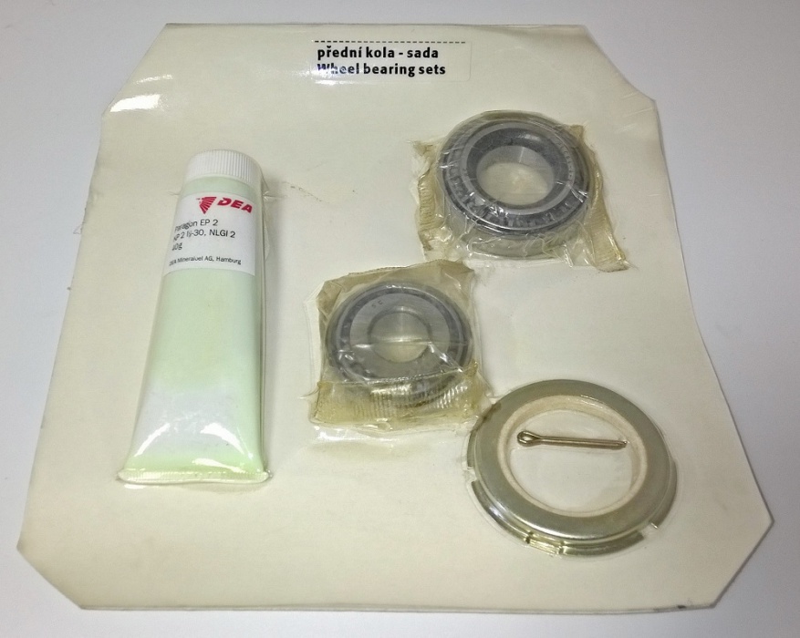 sada ložisek přední nápravy Š 120
