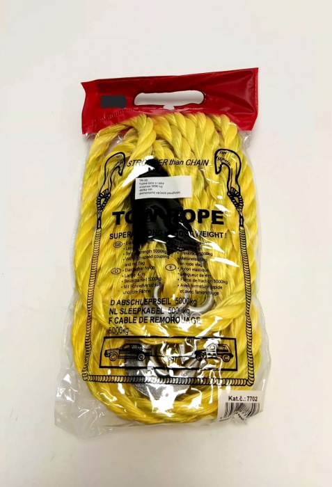 lano vlečné s háky - 5000kg, 4 m