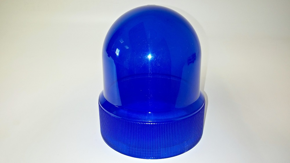 náhradní sklo majáku modré