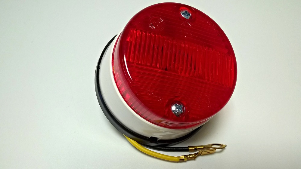 svítilna poziční kulatá pr. 70 mm CZ - červená