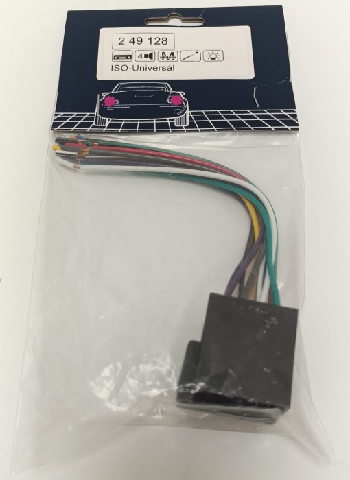 eurokonektor na autorádio - samec