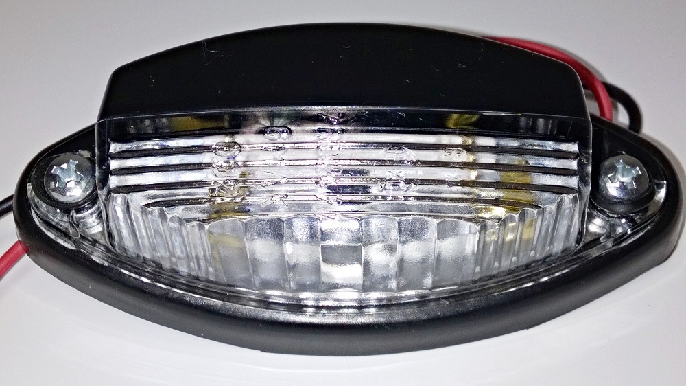 poziční svítilna černobílé